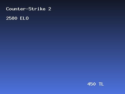 CS2 Prime Global Elite Hesabı - 2500+ Elo