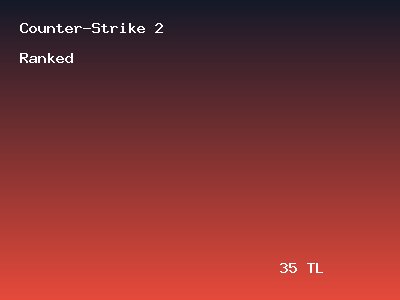CS2 Silver Smurf Hesabı - Yeni Hesap